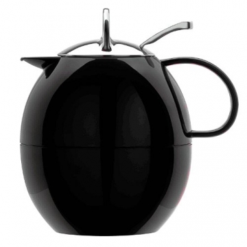 Dzbanek termiczny Egg Round Black 1L